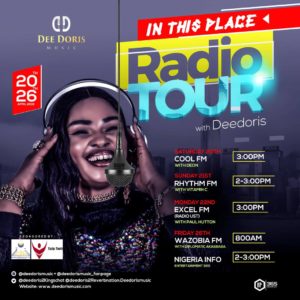 IN THIS PLACE RADIO TOUR ON NIGERIA INFO FM WITH ENTERTAINMENT 360 @ NIGERIA INFO RADIO STUDIO